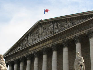 Palais Bourbon abritant l'Assemblée nationale