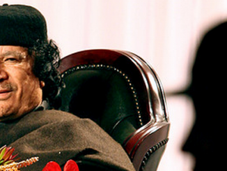 Le dictateur Kadhafi
