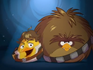 Angry Birds Star Wars avec Chewbacca et Anh Solo
