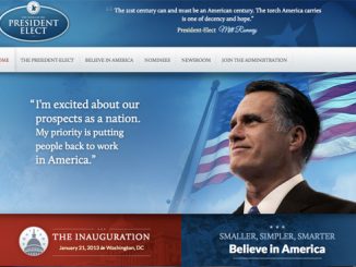 Mitt Romney Président des USA