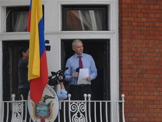 Julian Assange à Londres