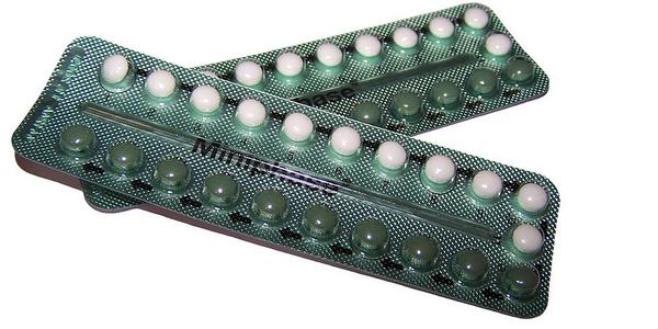 Tablette de pilule contraceptive