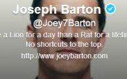 Joseph Barton, compte Twitter