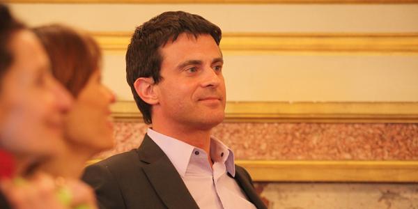 Le ministre Manuel Valls