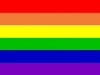 le drapeau du mouvement homosexuel