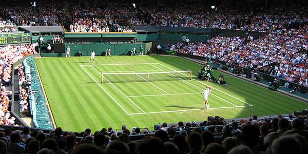 Terrain du tournoi de Wimbledon