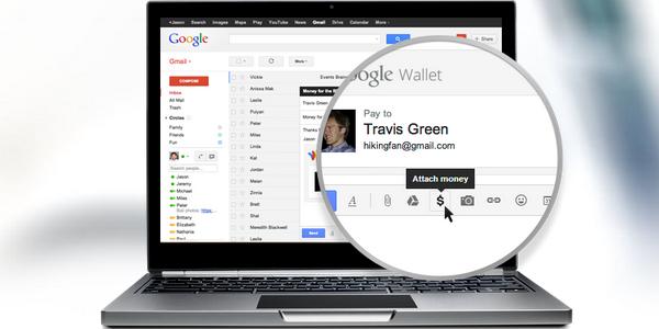 Google Wallet dans Gmail