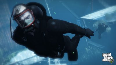 Plongée sous-marine dans le jeu GTA 5