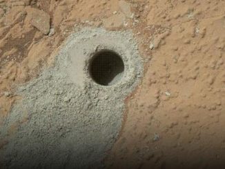 Second forage sur Mars par Curiosity