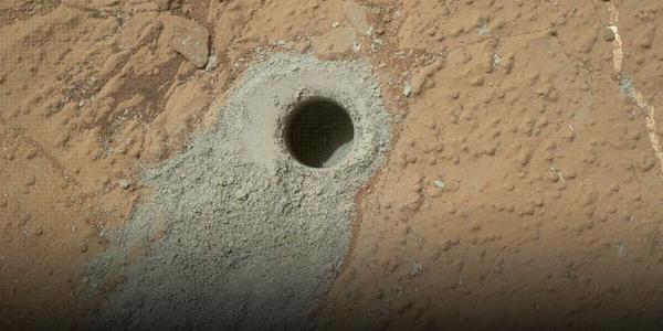 Second forage sur Mars par Curiosity