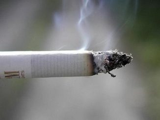 Cigarette qui se consume