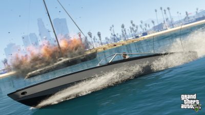 Course de bateau dans GTA 5