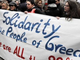 Manifestation contre l'austérité en Grèce