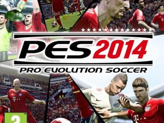 Pochette officielle de PES 2014 sur PS3