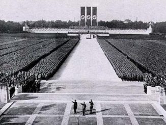 Rassemblement de Nazi pendant la guerre