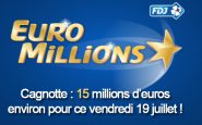 Cagnotte Euromillions du vendredi 19 juillet 2013