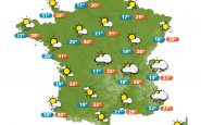 Carte météo (France), 19 juillet 2013