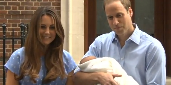 Présentation du Royal Baby