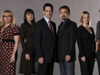 L'équipe d'enquêteurs de la série TV Esprits Criminels
