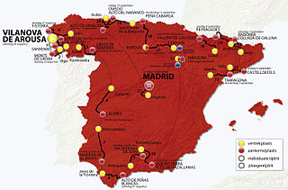 Vuelta 2013 - Parcours officiel du Tour d'Espagne