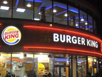 Enseigne d'un Fastfood Burger King