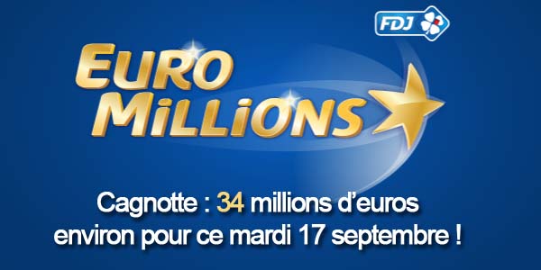 Résultats Euromillions du mardi 17 septembre