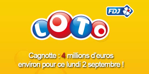 Résultats Loto du lundi 2 septembre