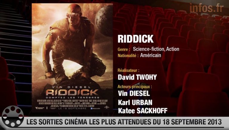 Riddick, Les Miller, Liberace : les sorties cinéma les plus attendues du 18 septembre 2013