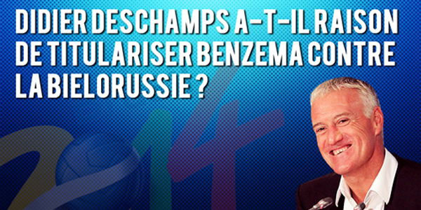 Sondage Didier Deschamps - Benzema