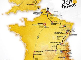 Carte du Tour de France 2014