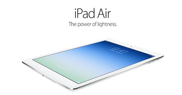 L'iPad Air d'Apple