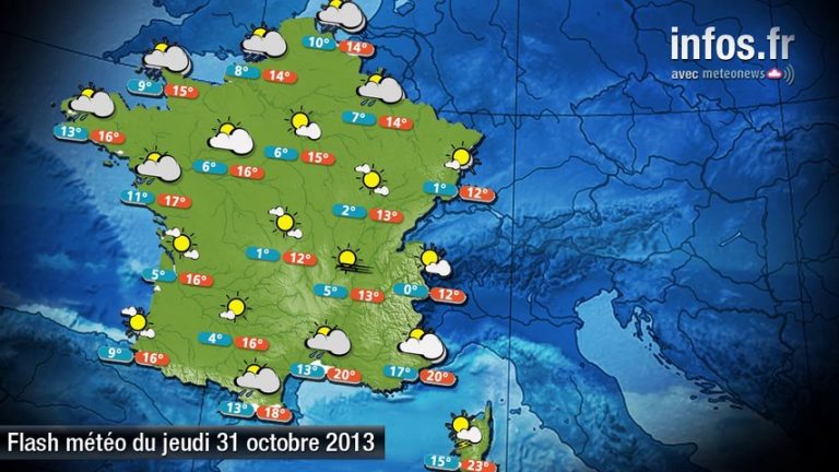 Météo (France) : les prévisions du 31 octobre