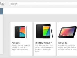 Nexus 5 sur le Play Store