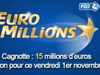 Résultats Euromillions du vendredi 1er novembre