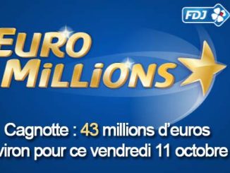 Résultats Euromillions du vendredi 11 octobre