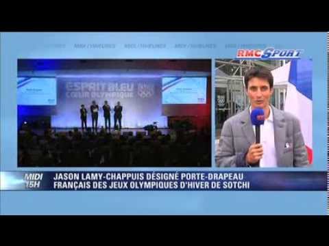 Sotchi 2014 : Jason Lamy-Chappuis désigné porte-drapeau de la France