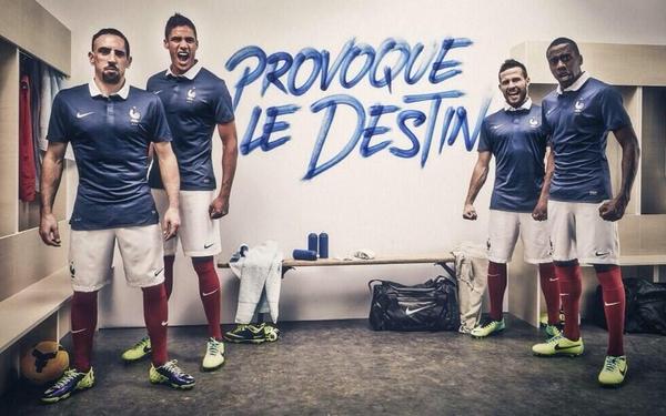 Maillot de l'Equipe de France de Foot pour le Mondial 2014