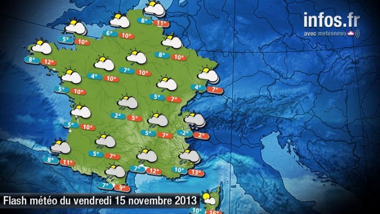Météo (France) : les prévisions du 15 novembre