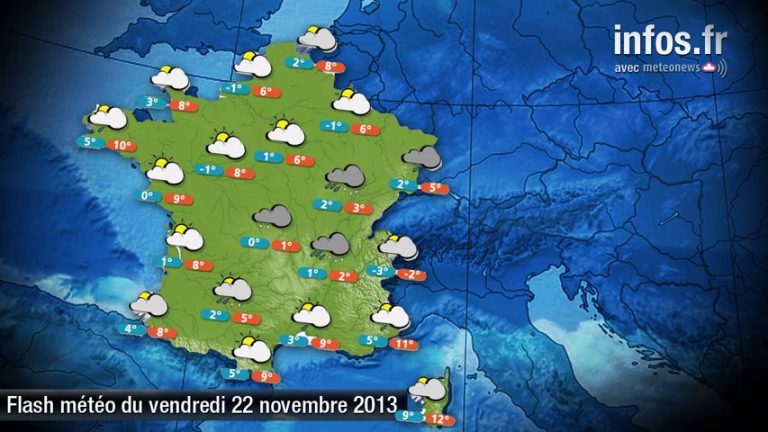 Météo (France) : les prévisions du 22 novembre