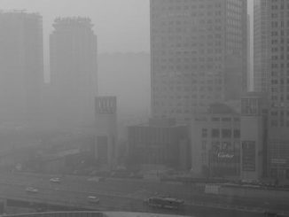 Pollution d'une ville chinoise