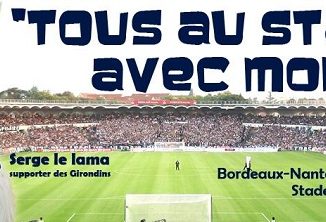 Serge Le Lama pour le match Bordeaux - Nantes