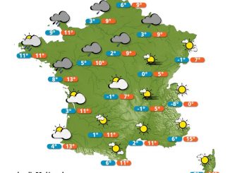 Carte météo France du lundi 30 décembre