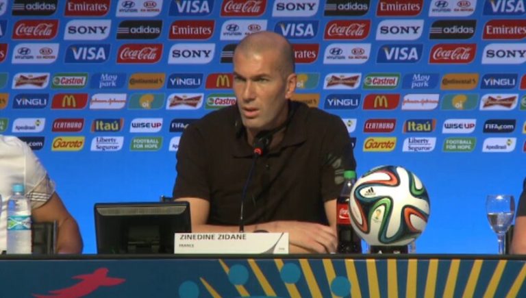 Coupe du monde 2014 : Zidane espère des « équipes difficiles » pour la France