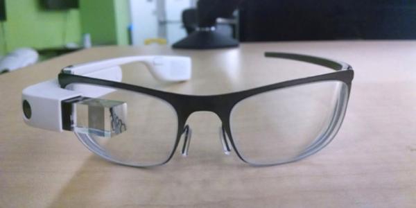Lunettes de vue avec Google Glass