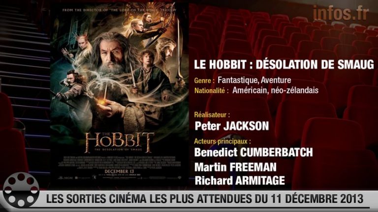Le Hobbit : La Désolation de Smaug, 100 % Cachemire et All Is Lost : les sorties ciné les plus attendues du 11 décembre