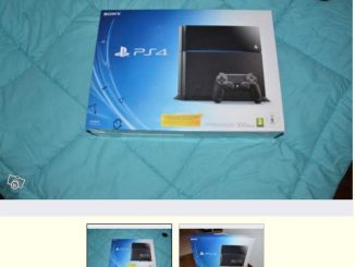 PS4 en vente sur Leboncoin.fr