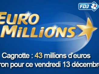 Résultats Euromillions du vendredi 13 décembre