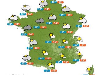 Carte météo France du lundi 6 janvier