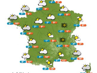 Prévisions météo (France) du vendredi 31 janvier
