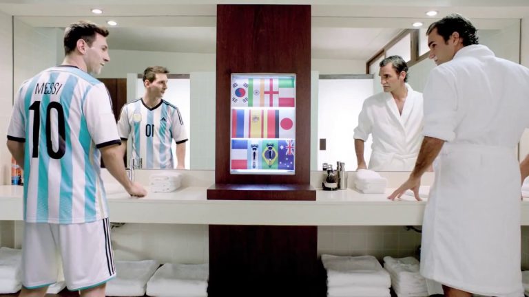 Lionel Messi et Roger Federer s’affrontent pour la marque Gillette